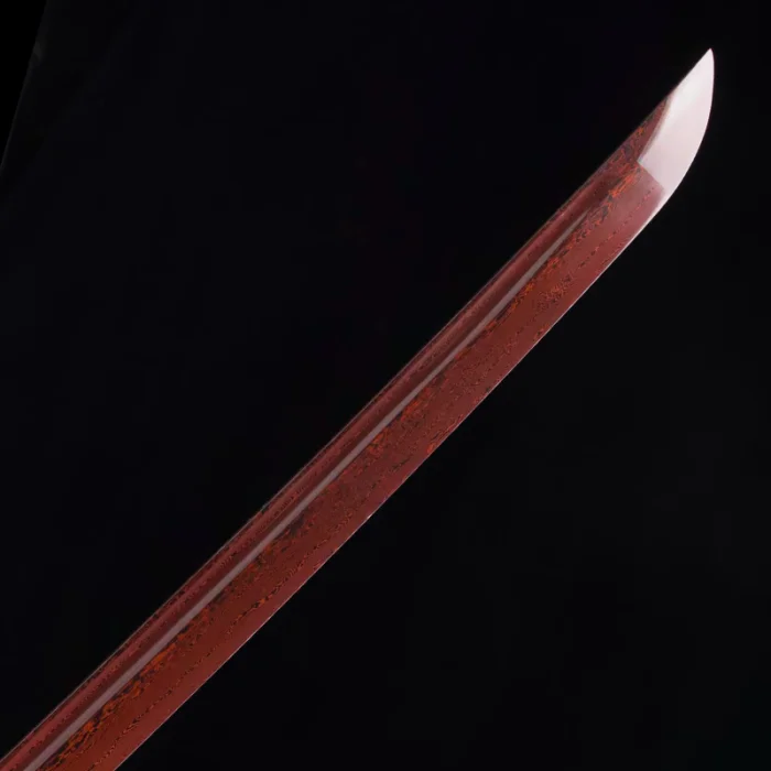 Red Damascus Katana - Image 2