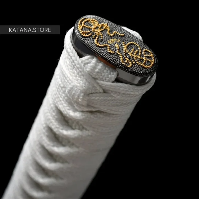 White and gold katana - Image 5
