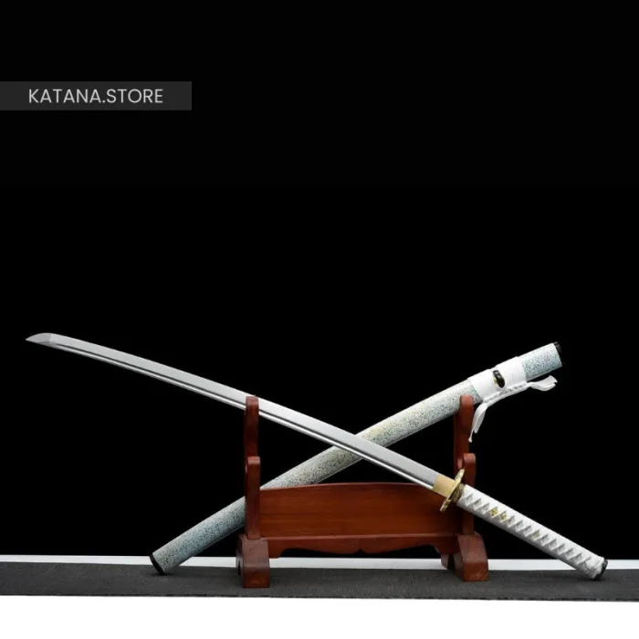 White and gold katana - Image 8