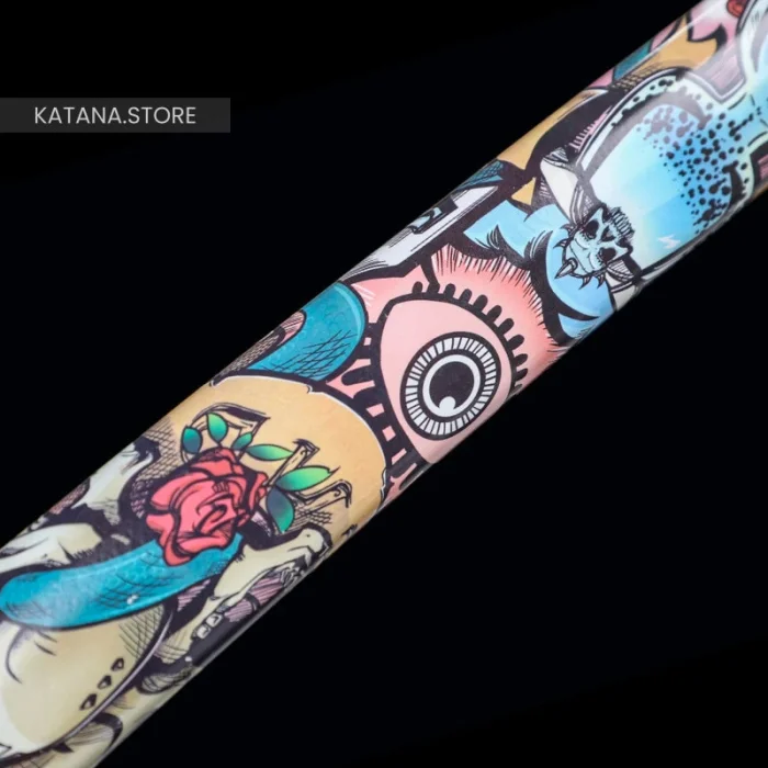 Wooden katana replica - Image 8