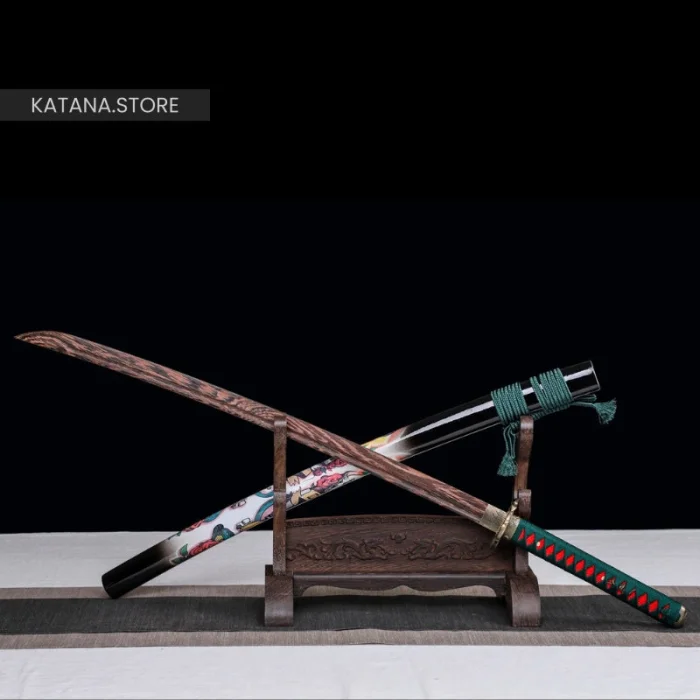 Wooden katana replica - Image 9